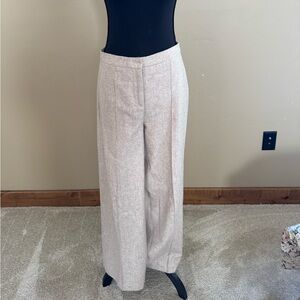 Elevenses Cream Wide Leg Women's Pants